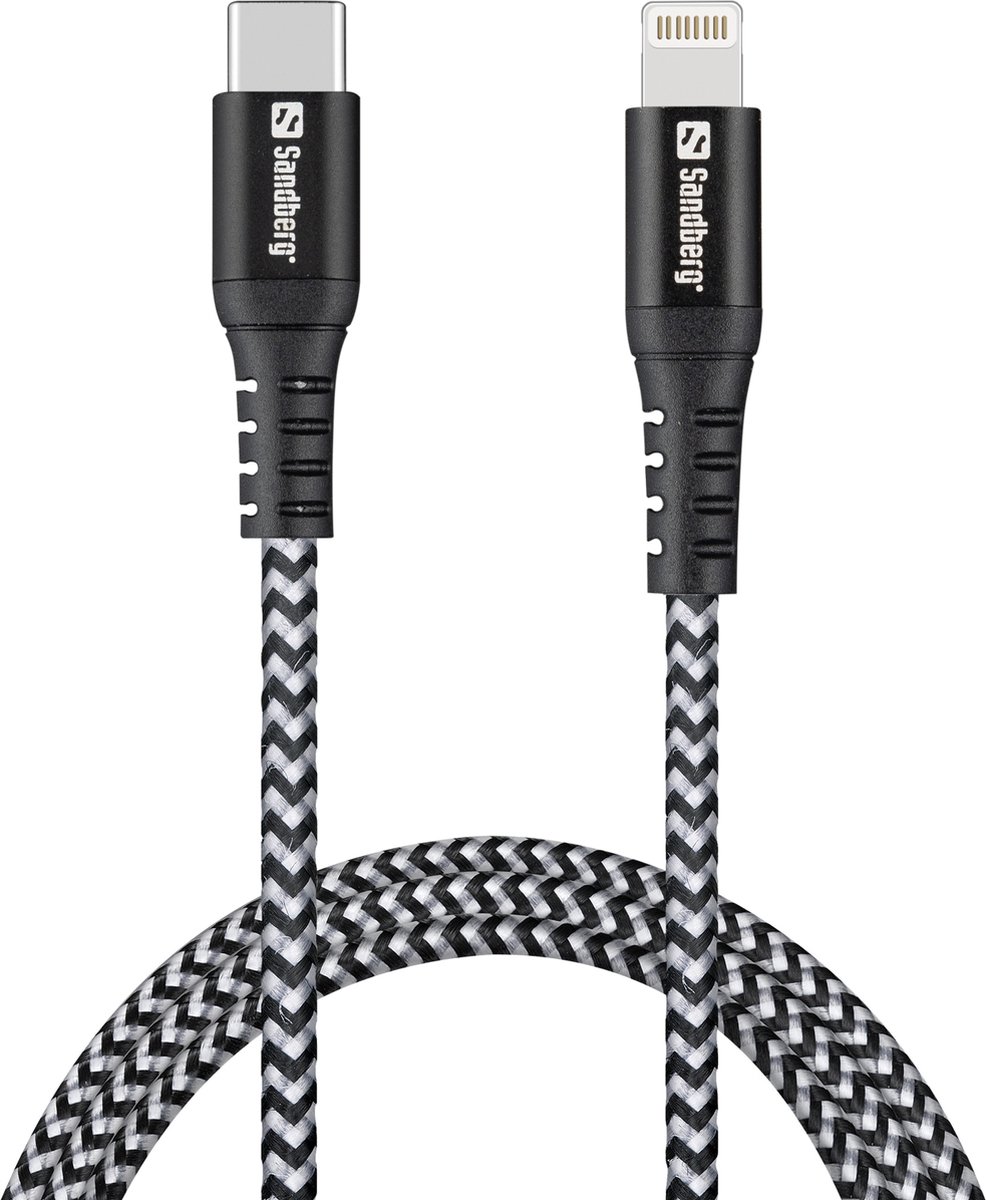 Sandberg Survivor USB-C PD>Lightning 1M