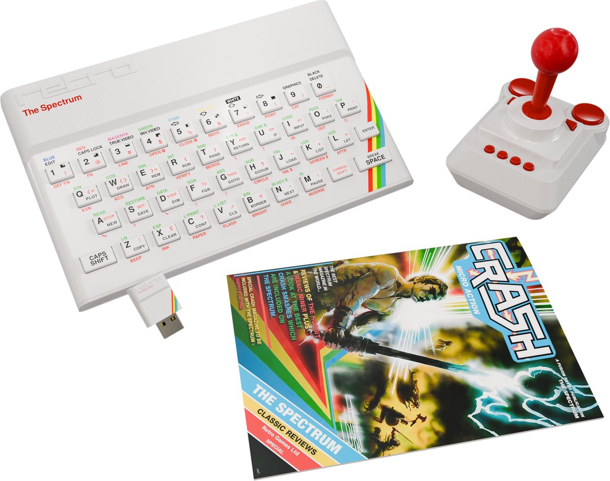 Retro Games The Spectrum (White Edition)