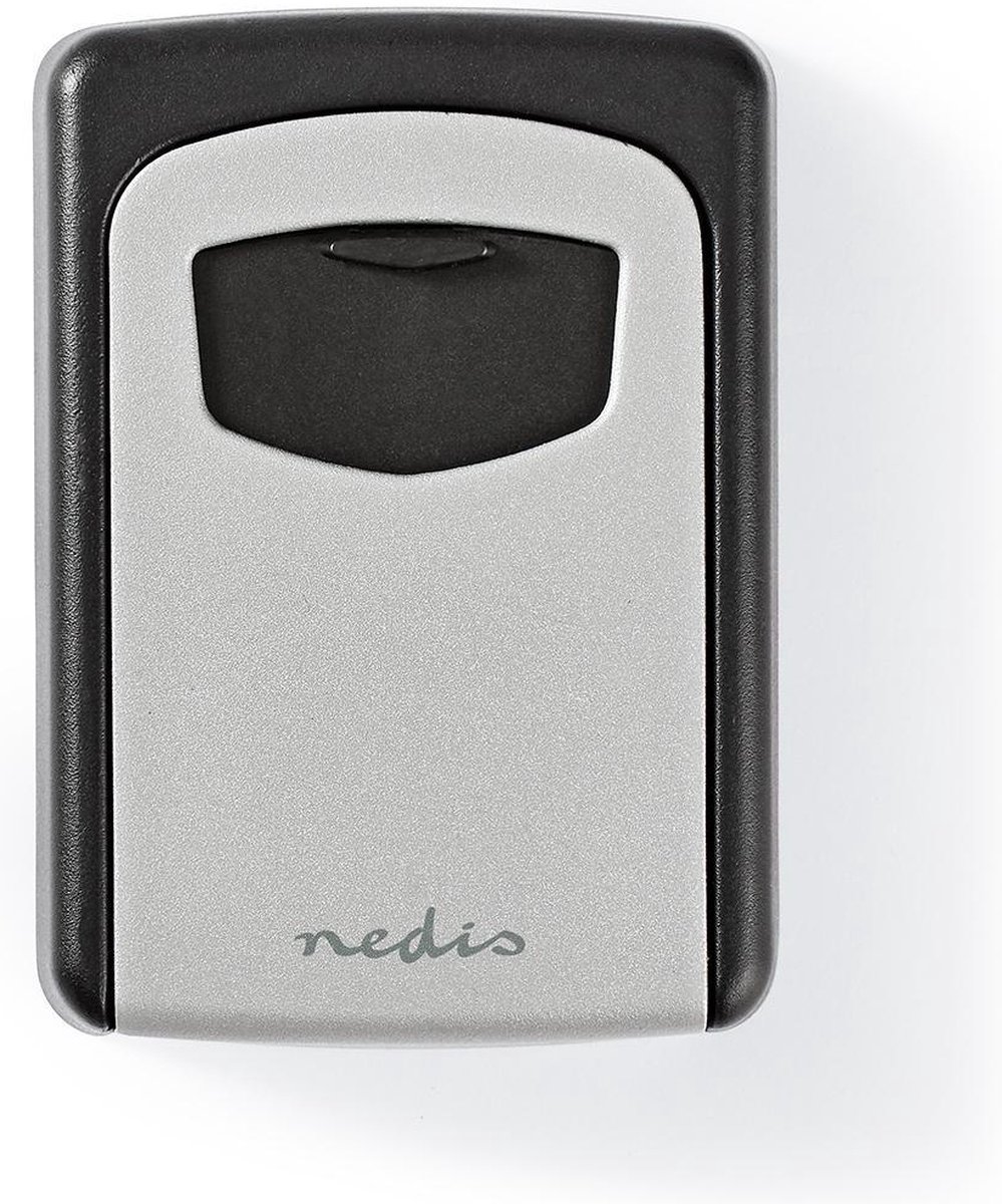Nedis - key lock box - grey black