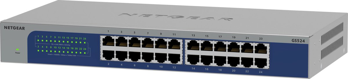 Netgear GS524v3 24-port Gigabit Ethernet Unmanaged Switch