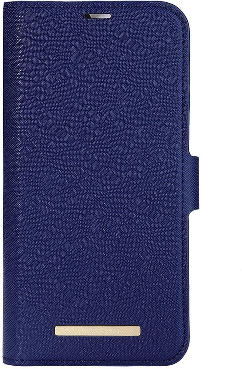 ONSALA Wallet Case Eco Navy Blue iPhone 14 Pro Max
