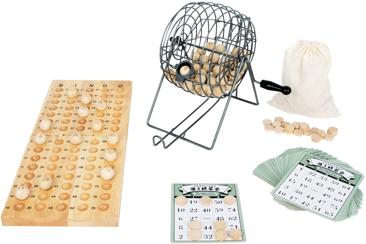 Small Foot - Wooden Bingo Game