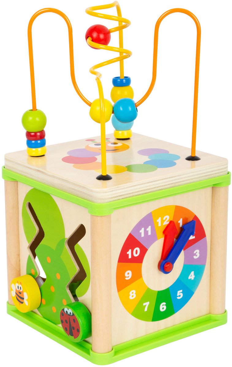 Small Foot - Wooden Activity Motor Skills Spiral 5in1