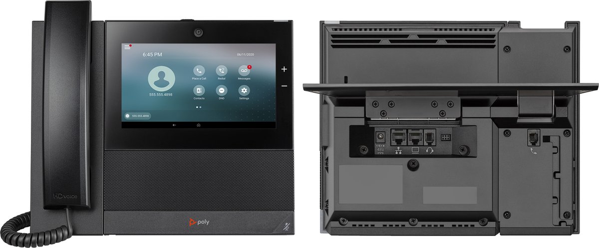 Poly CCX 700 | 7" display | IP Desk phone | Open SIP & PoE activation