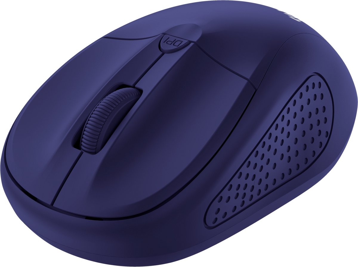 Trust Primo - 2.4 GHz - matte dark blue - Mus - Optisk - 4 knapper - Blå
