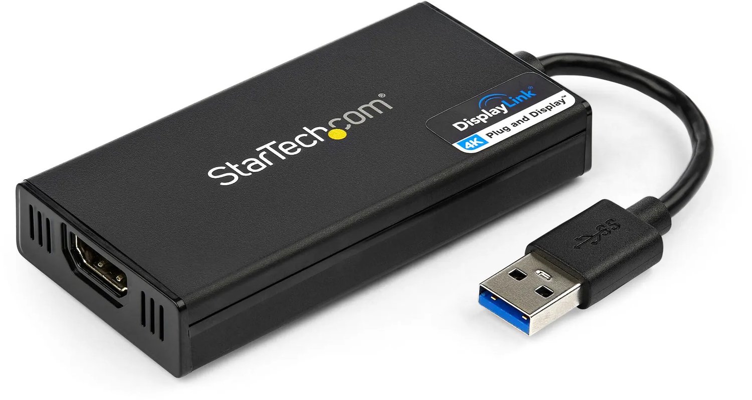 StarTech.com USB 3.0 to 4K HDMI External Multi Monitor Video Graphics Adapter ekstern videoadapter