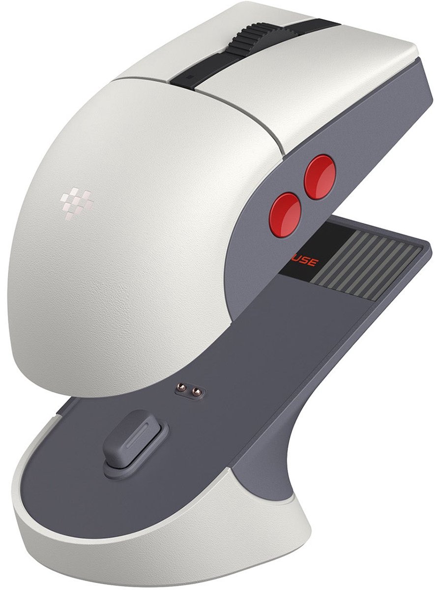 8BitDo Retro R8 Mouse - N Edition - Gaming Mus - Optisk - 7 knapper