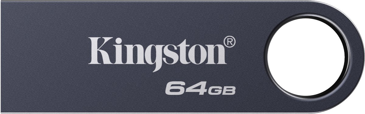 Kingston DataTraveler SE9 G3 - Grå - 64GB - USB Stick