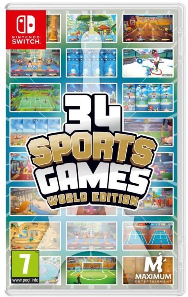 34 Sports Games - World Edition - Nintendo Switch - Sport