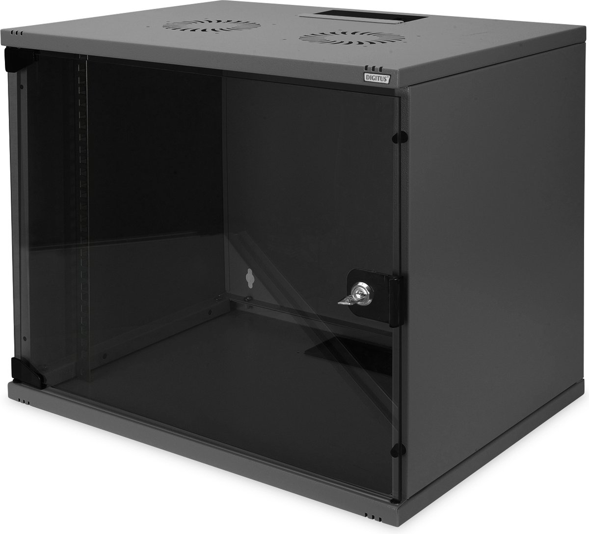 DIGITUS DN-19 09-U-S-SW - SOHO - 9U - Wall Mount Rack Cabinet