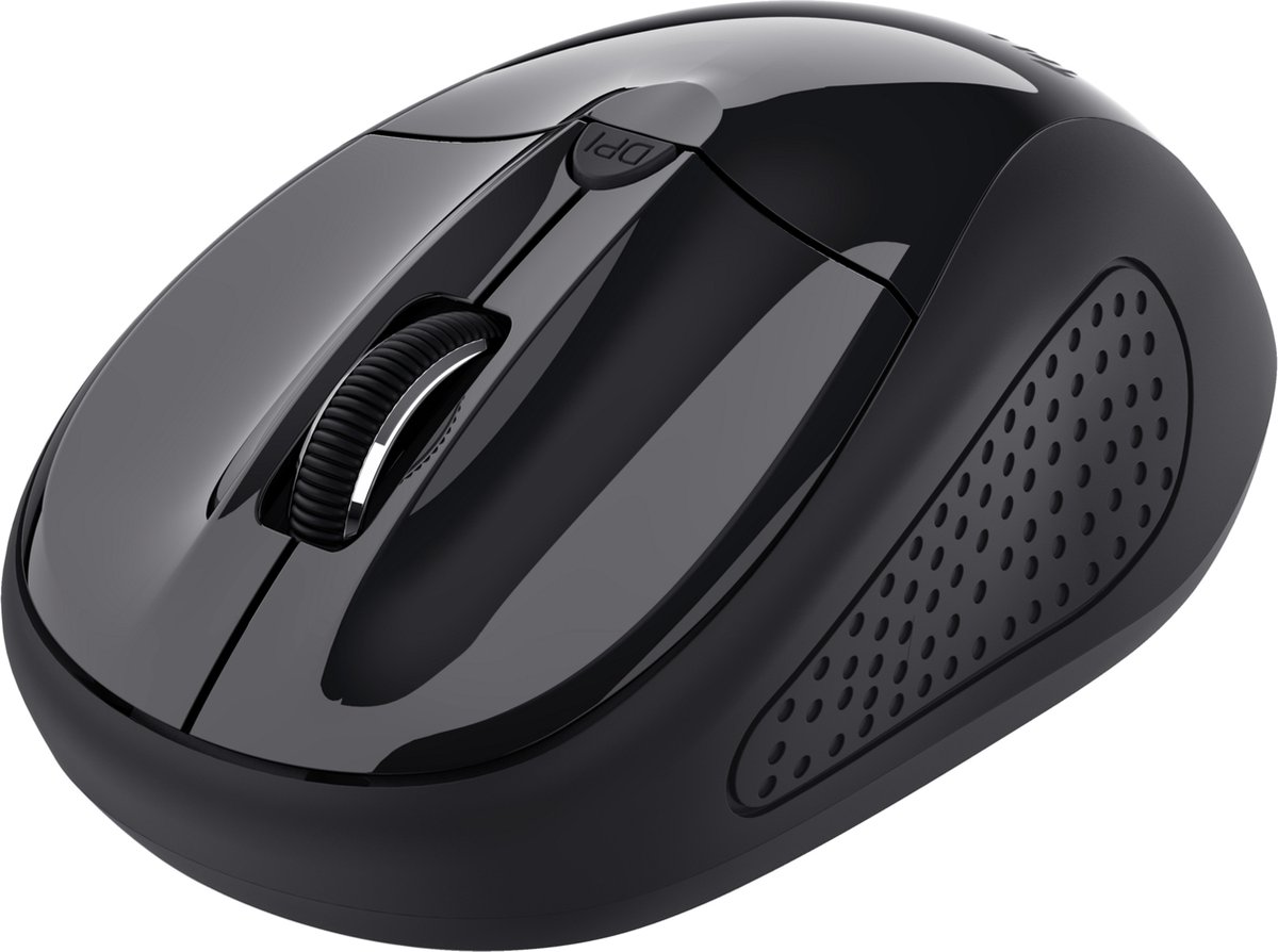 Trust BASICS WIRELESS MOUSE - Mus - Optisk - 4 knapper - Sort