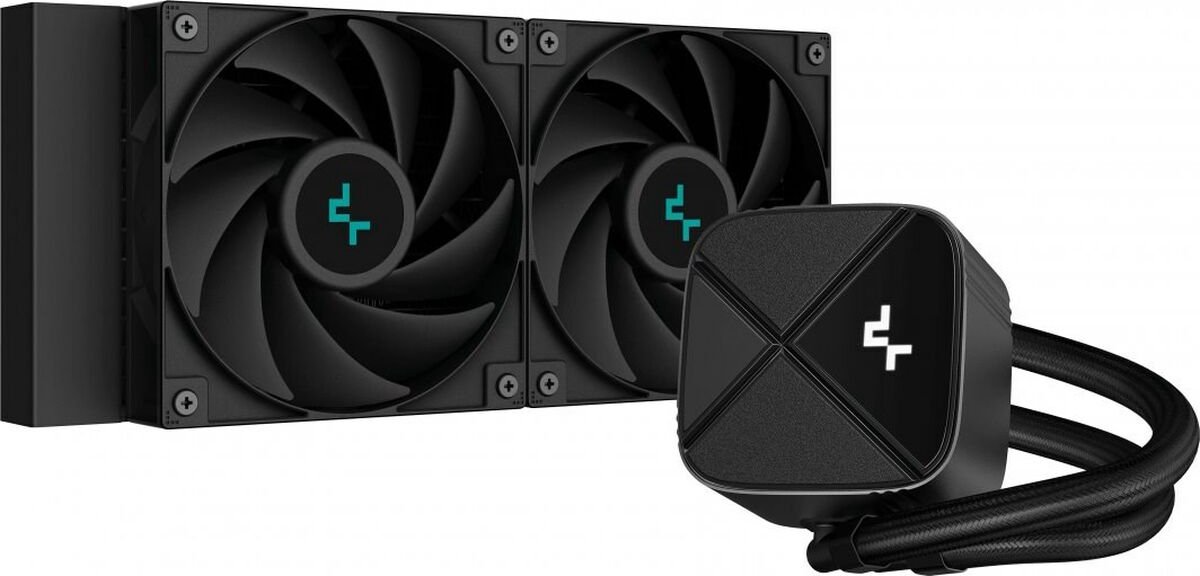 DeepCool LS520S ZERO DARK - CPU Vandkøling - Max 33 dBA