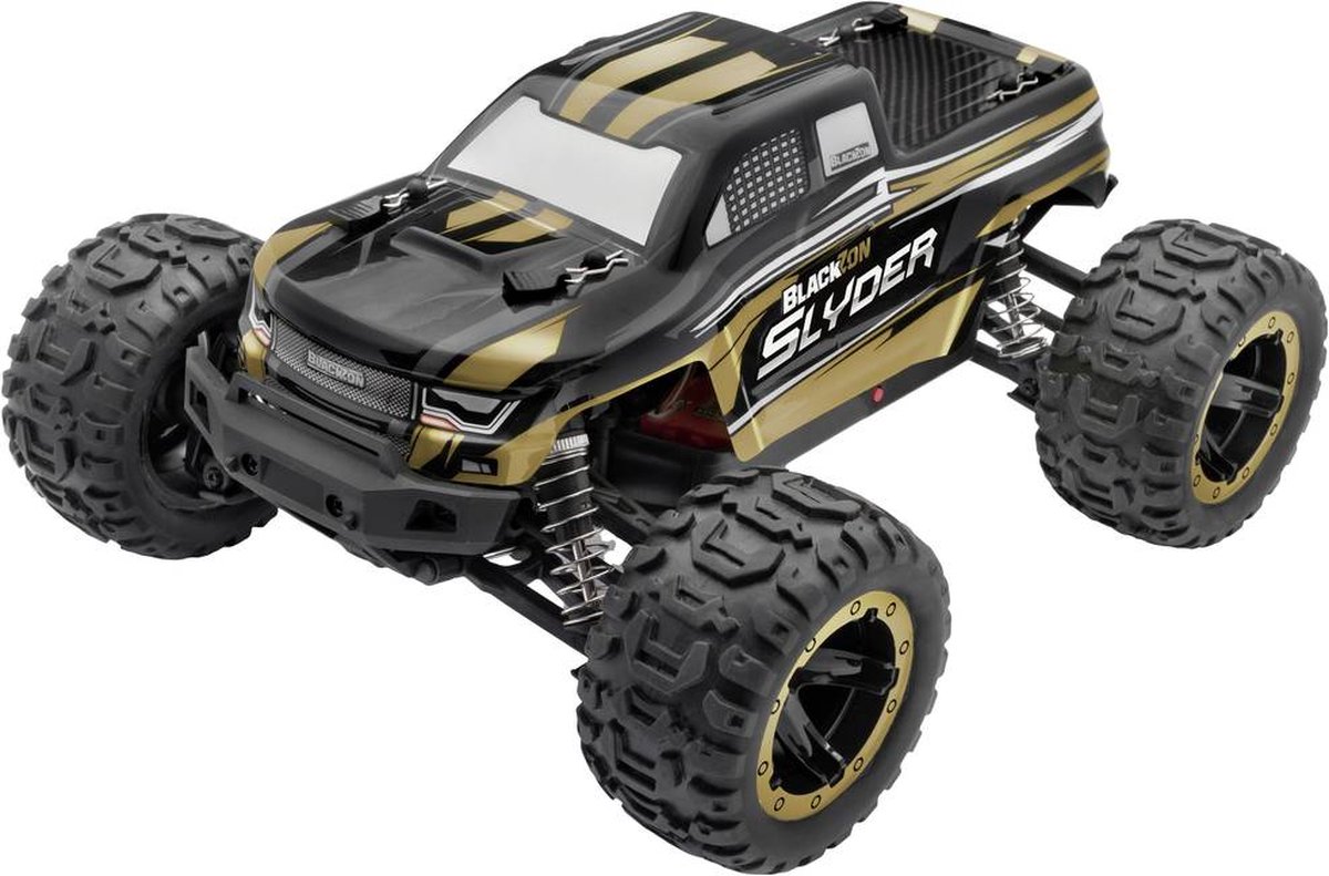 BLACKZON - Slyder MT 1/16 4WD Electric Monster Truck - Gold