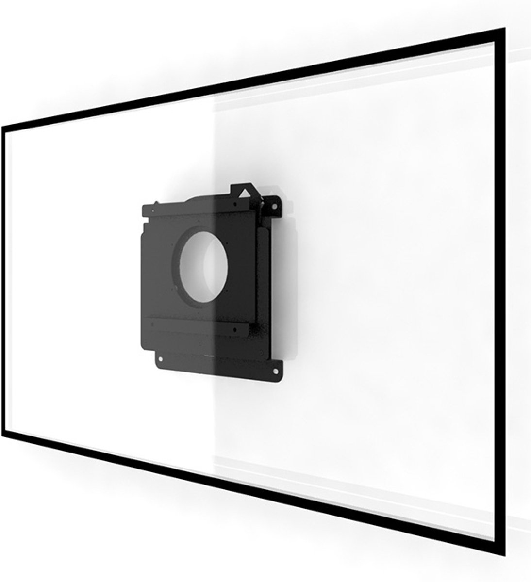HI-ND mounting kit - for flat panel - rotating - black - Maks 20 kg - Maks størrelse 55"