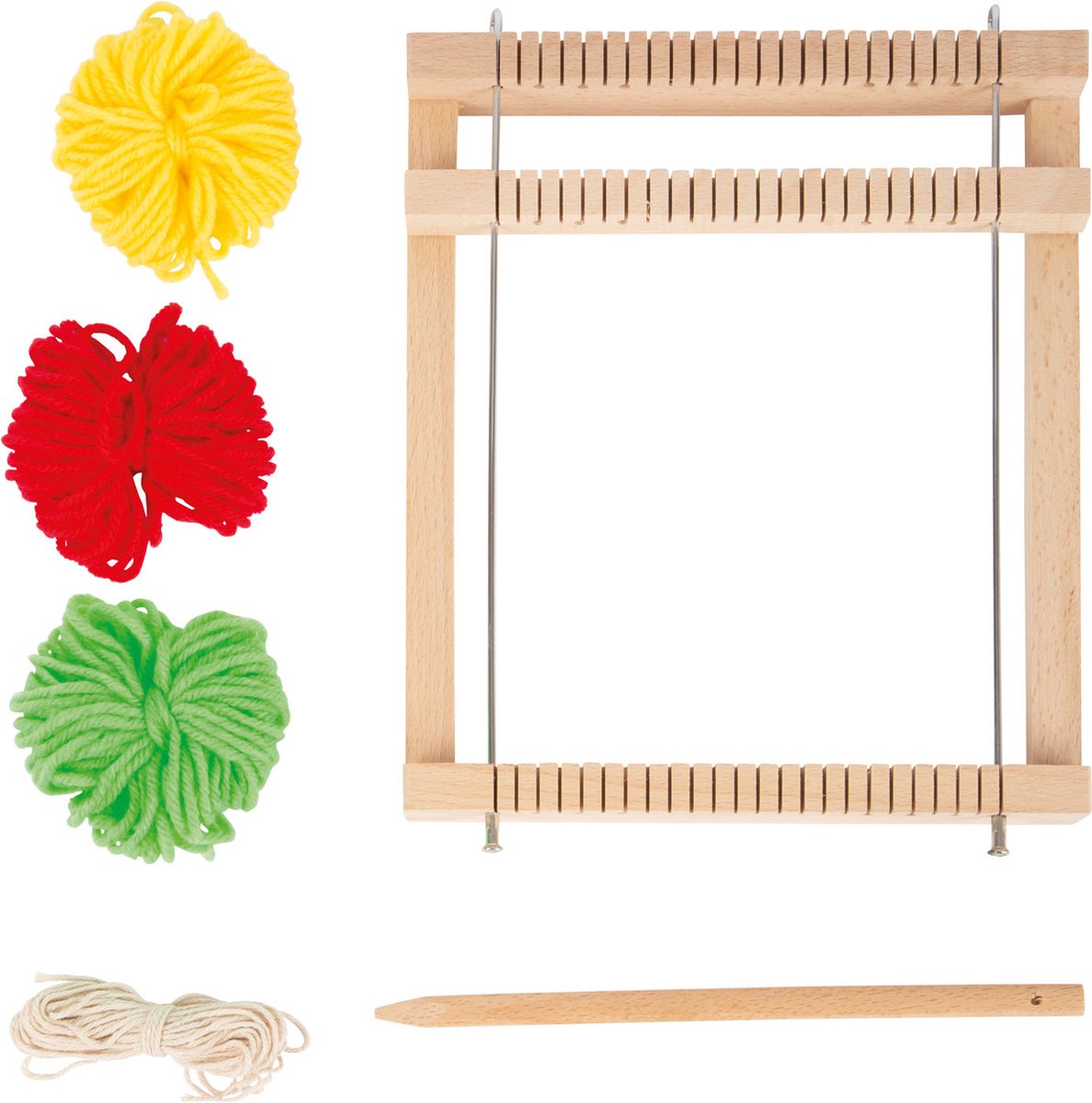 Small Foot - Wooden Loom Compact 6 pcs.