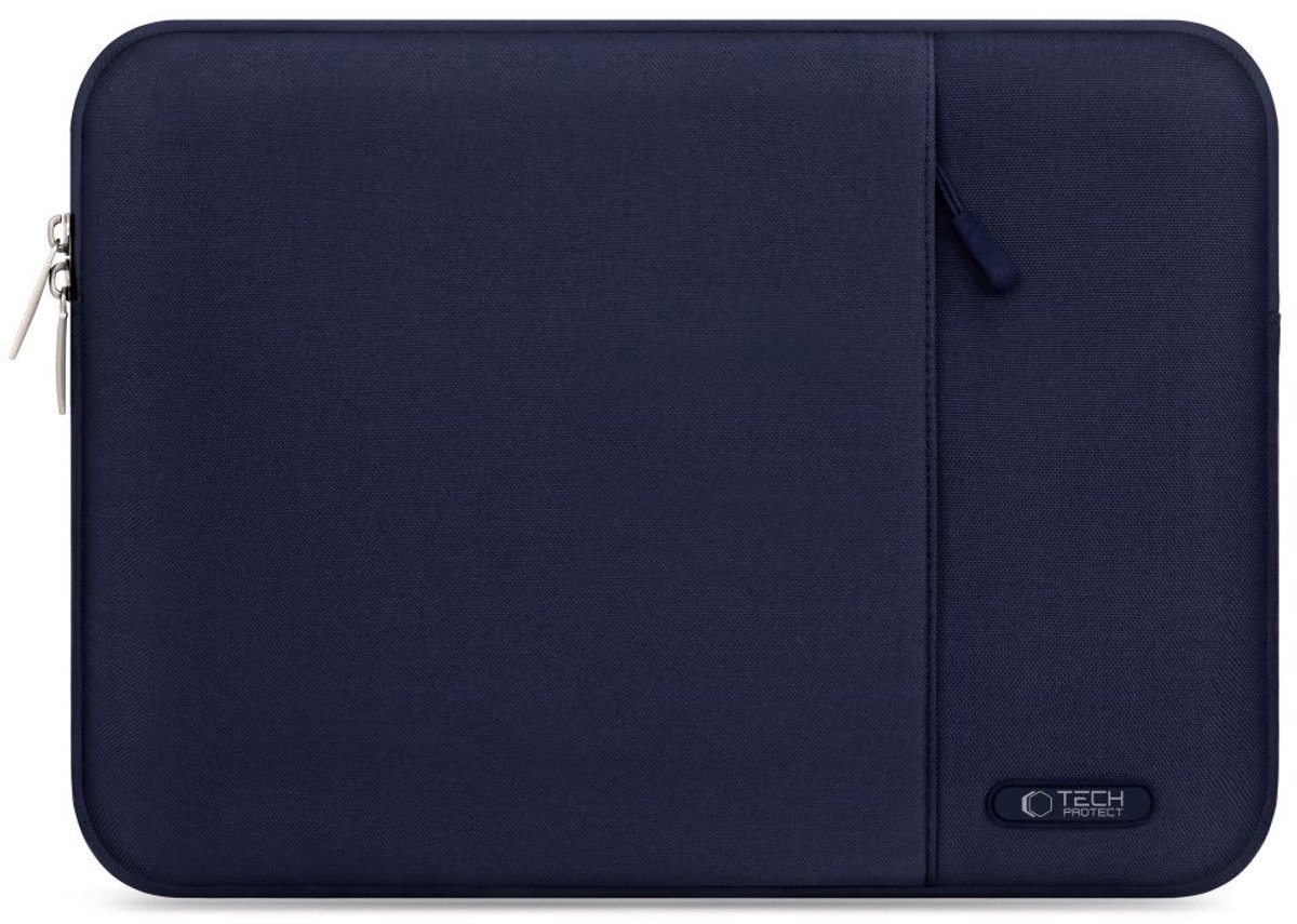 Tech-Protect Sleevy Laptop 13-14 Case - Navy Blue