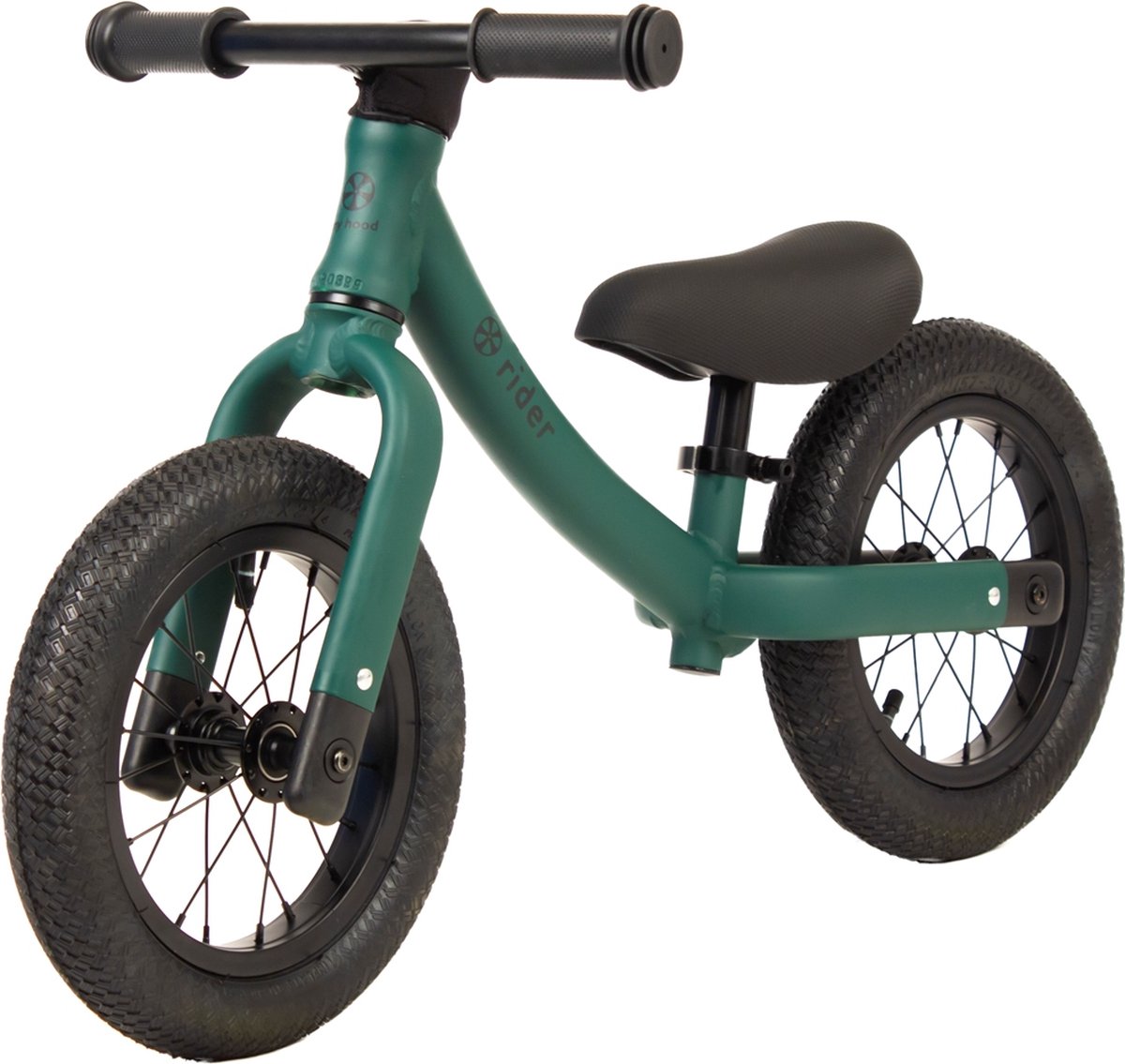 My Hood Rider Grøn - løbecykel i aluminium