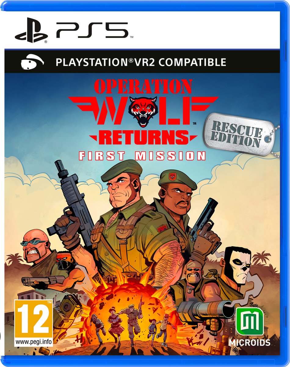 Operation Wolf Returns: First Mission (Rescue Edition) (PSVR2) - Sony PlayStation 5 - Skydespil