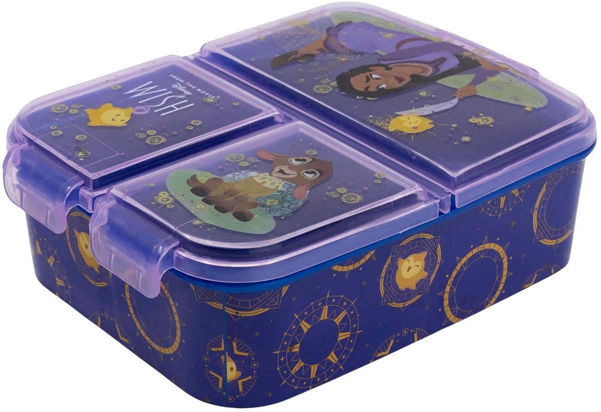 Euromic Disney Wish Multirums madkasse 18x13 cm