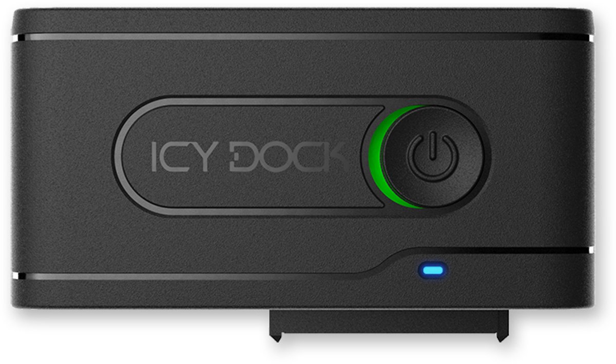 Icy dock EZ-Adapter Ex MB931U-1VB R1 - storage controller - U.2 NVMe - USB 3.2 (Gen 2) USB-C 3.2 (Gen 2) Thunderbolt 4