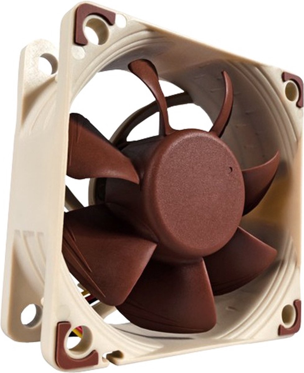 Noctua NF-A6x25 PWM - Kabinet køler - 60mm - Hvid - 19 dBA
