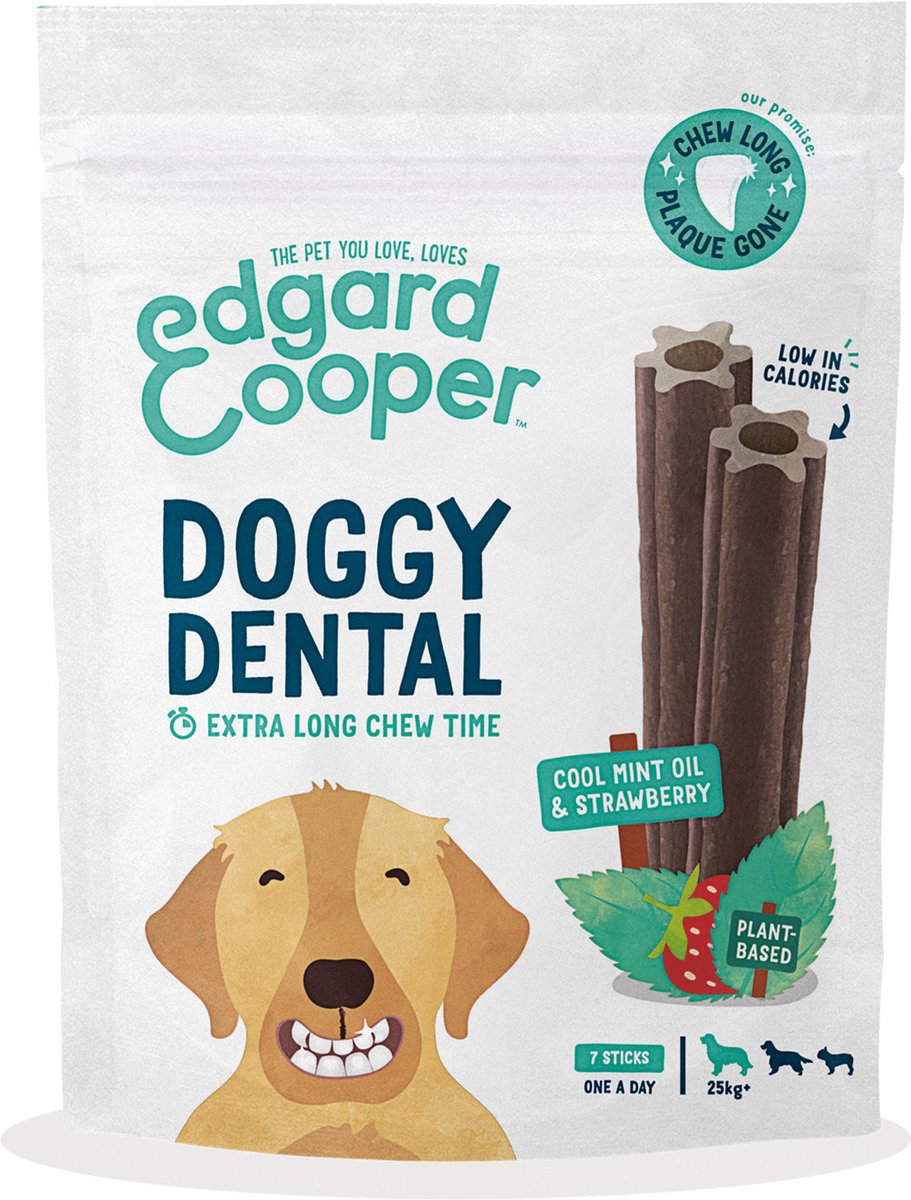 Edgar Cooper Edgard Cooper - Doggy Dental Mint & Strawberry L