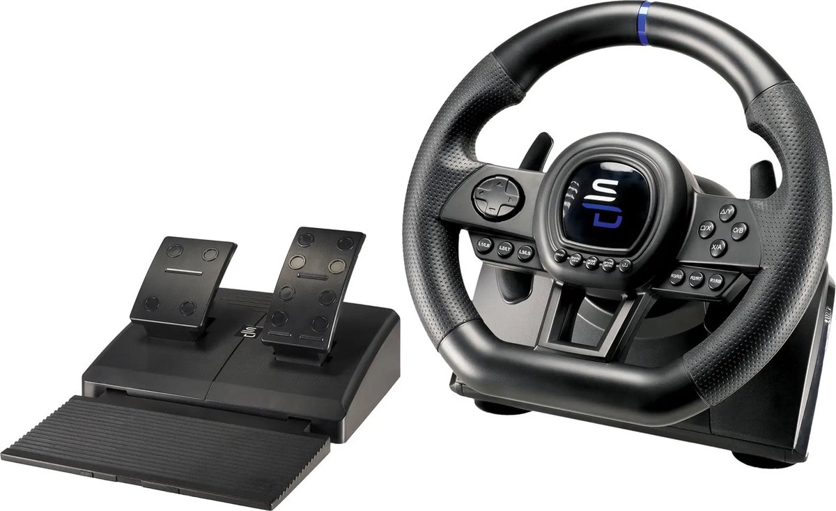 Subsonic Superdrive SV650 Steering Wheel - Wired Wheel, gamepad and pedals set - Sony PlayStation 4