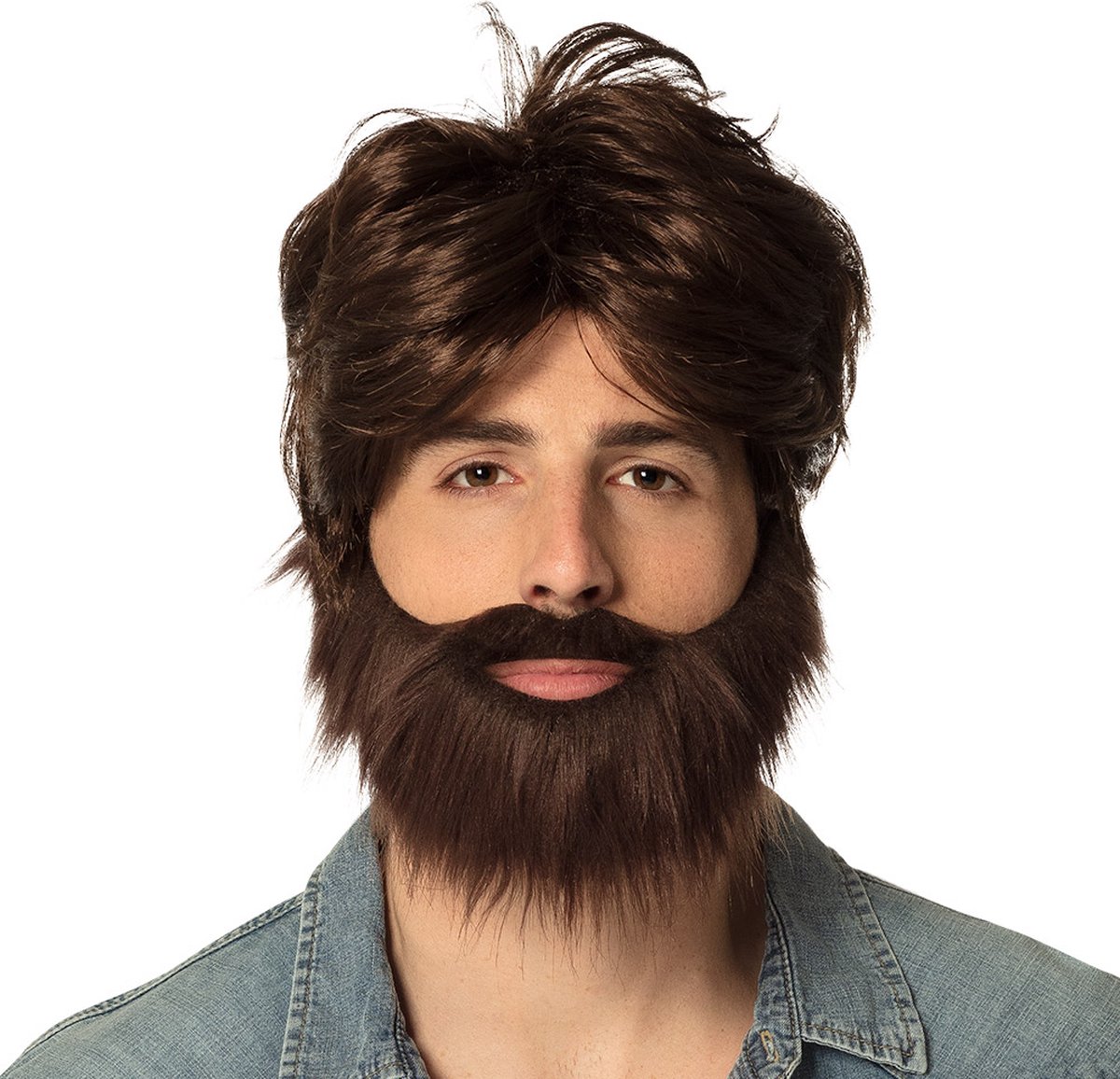Boland Wig with Beard and Mustache