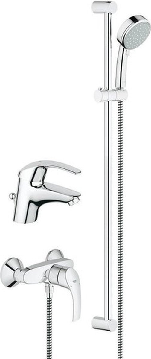 Grohe Eurosmart brusearmatur, krom