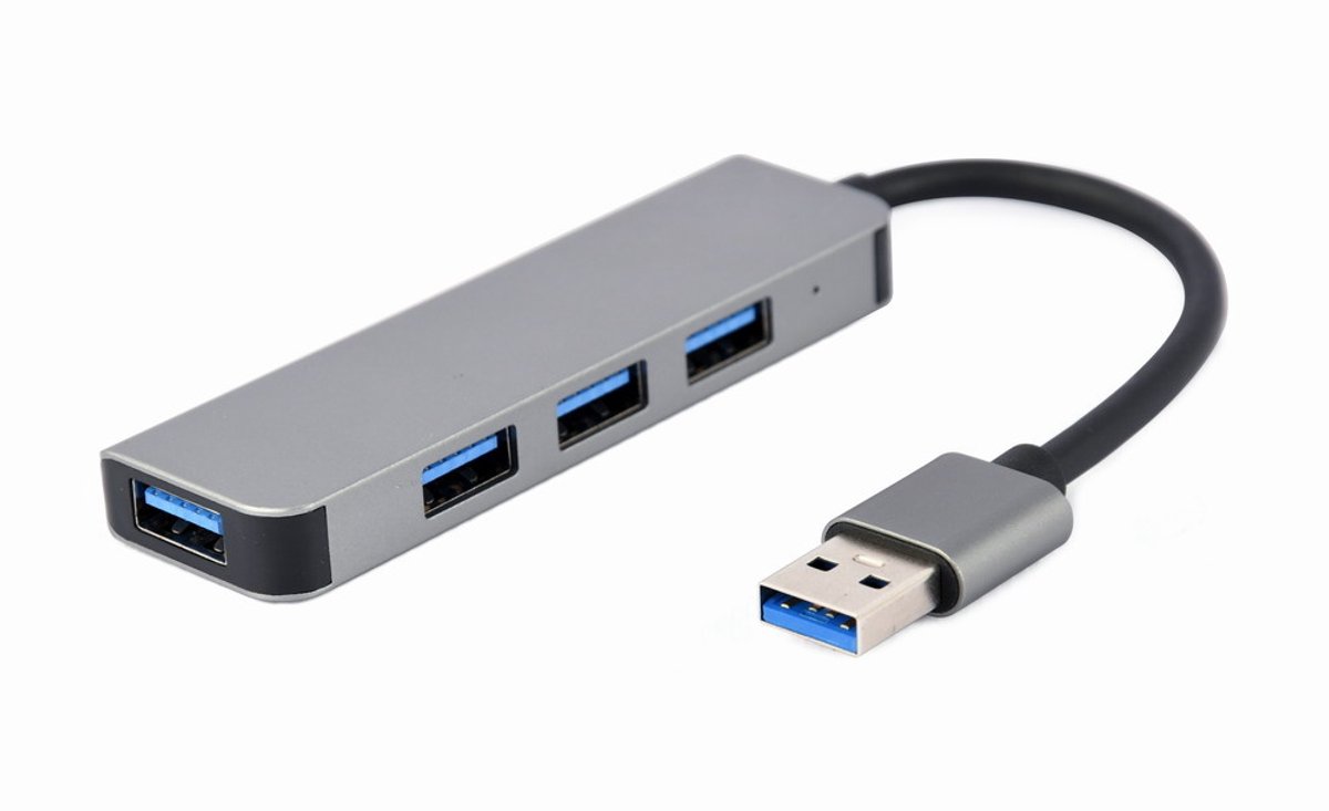 Gembird Cablexpert - hub - 4-port - 4 ports USB hub - 4 ports - Grå