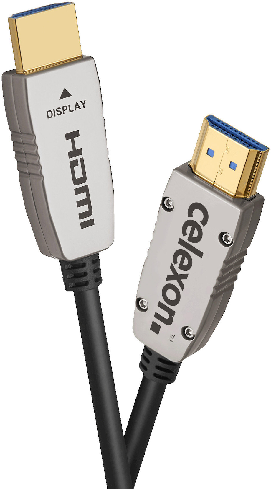 celexon UHD Optical Fibre HDMI 8K 48Gbps Active Kabel 25m, schwarz
