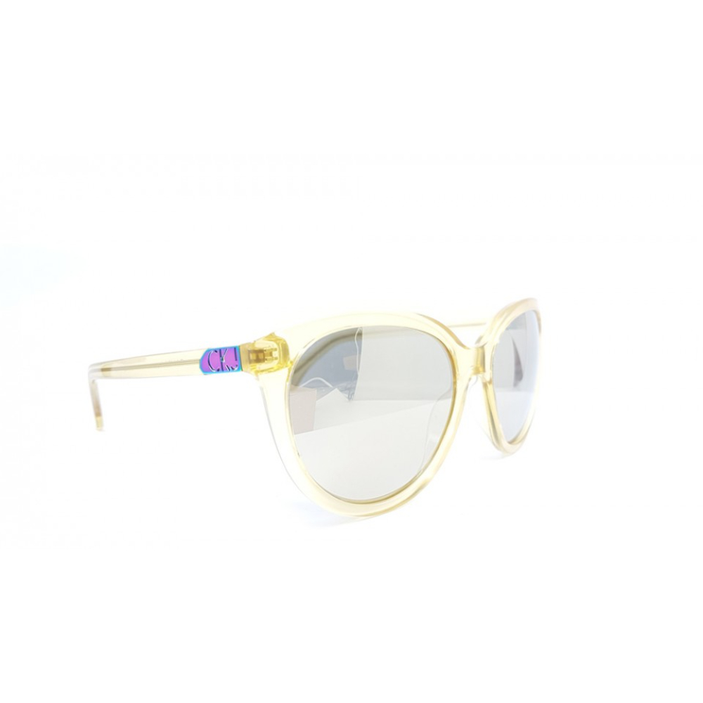 Gafas de sol / Calvin Klein / J752S/54 Crystal Yellow para mujer, diseño moderno