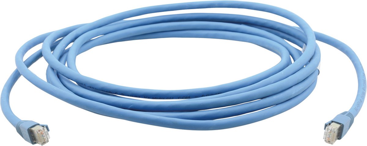 Kramer Electronics C-UNIKAT-328 networking cable Blue 100 m Cat6a U/FT