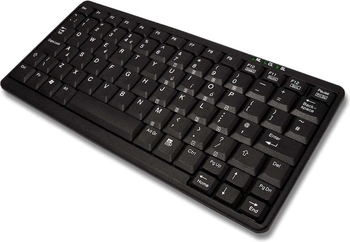 Accuratus KYB500-K82A keyboard USB + PS/2 QWERTY Black