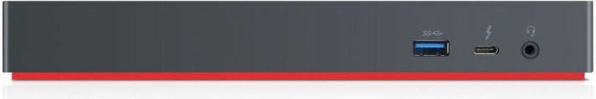 Lenovo Thunderbolt 3 Dock Gen2 Wired Black. Red