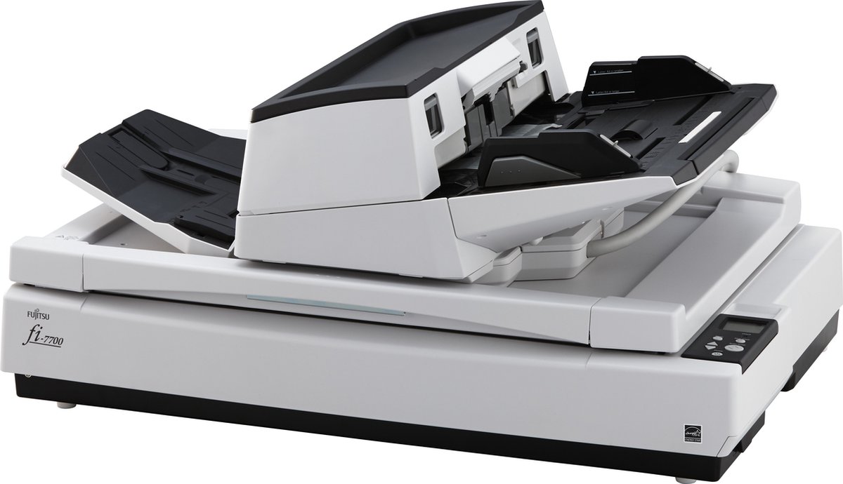 Ricoh fi-7700 Flatbed & ADF scanner 600 x 600 DPI A3 Black. White
