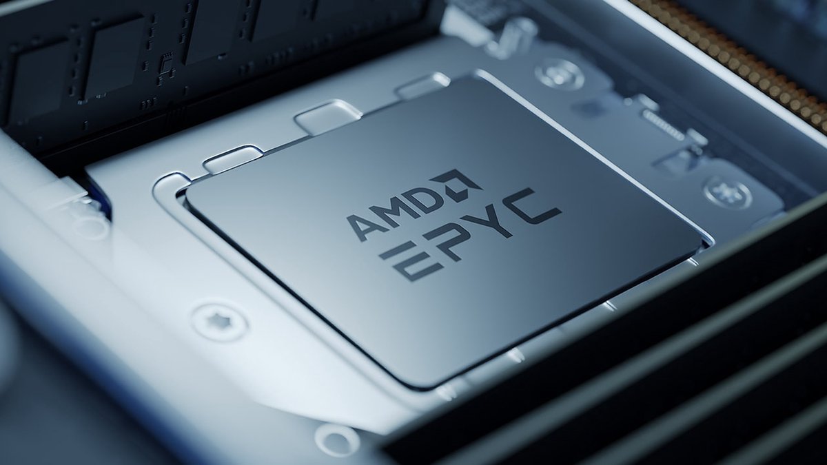 AMD EPYC 9554P processor 3.1 GHz 256 MB L3 Tray