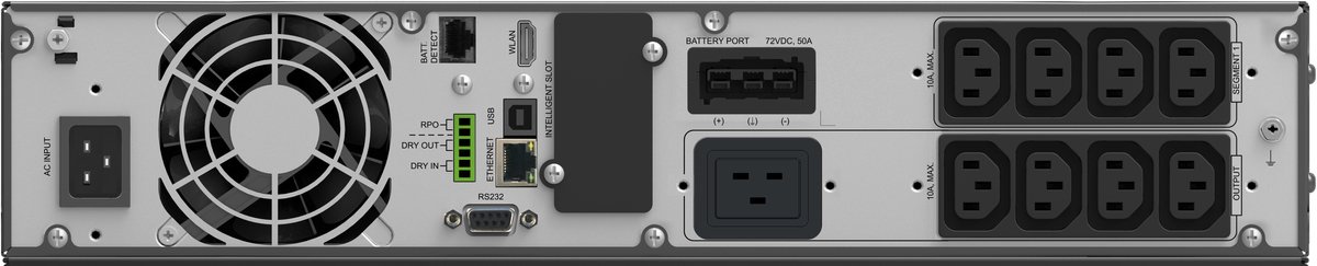 PowerWalker VFI 3000 ICR IoT Double-conversion (Online) 3 kVA 3000 W 9