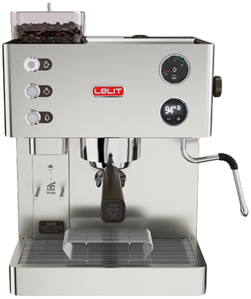 Machine expresso Lelit Kate PL82T - avec broyeur, acier inoxydable