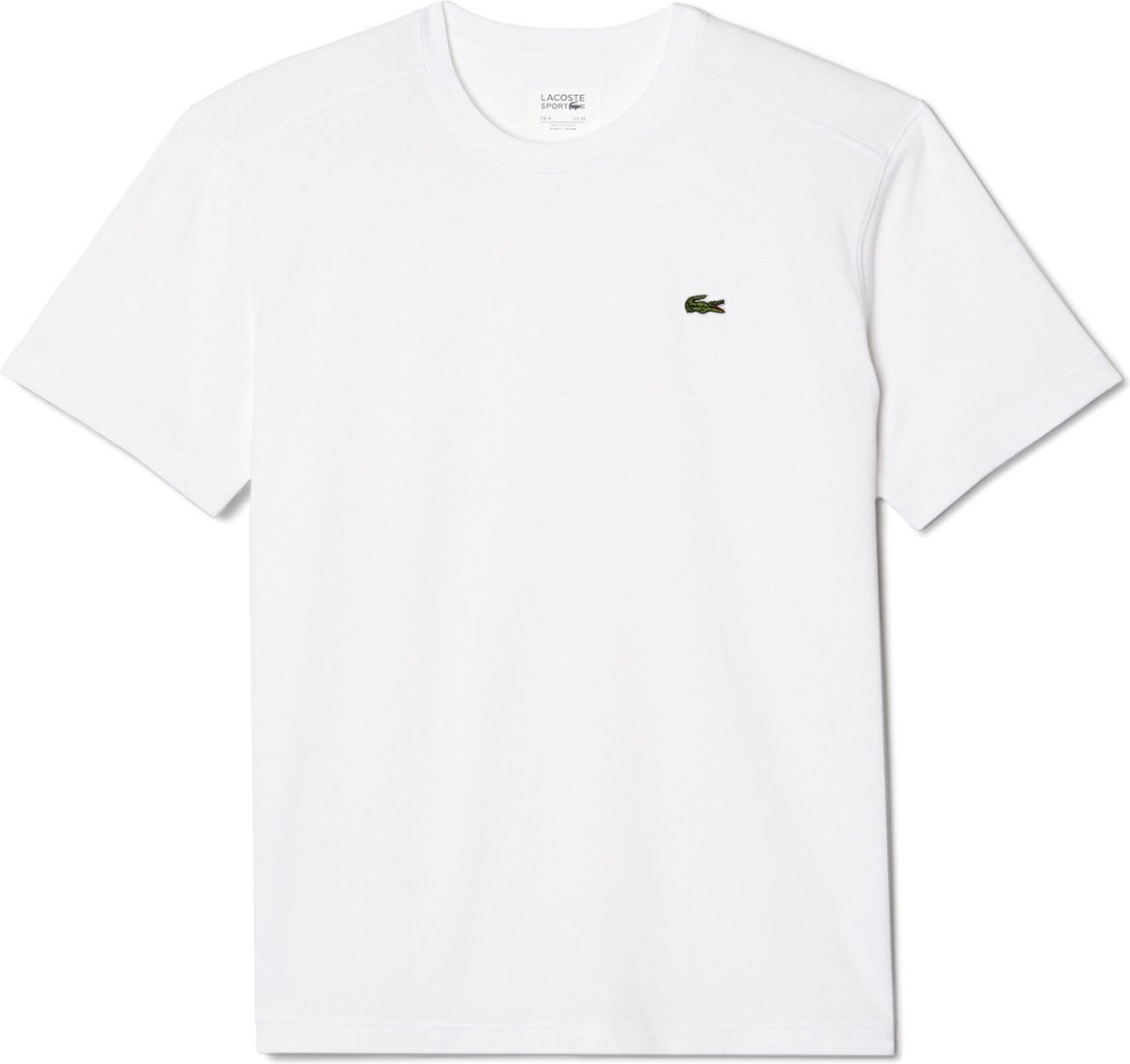 Camiseta Lacoste algodão branco
