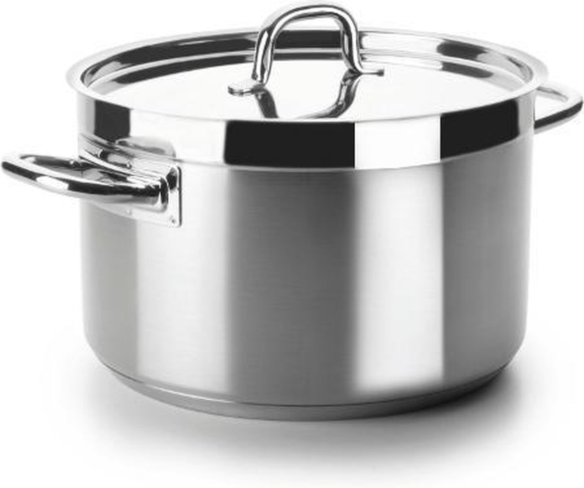 LACOR Panela alta com tampa Chef-Luxe 54021