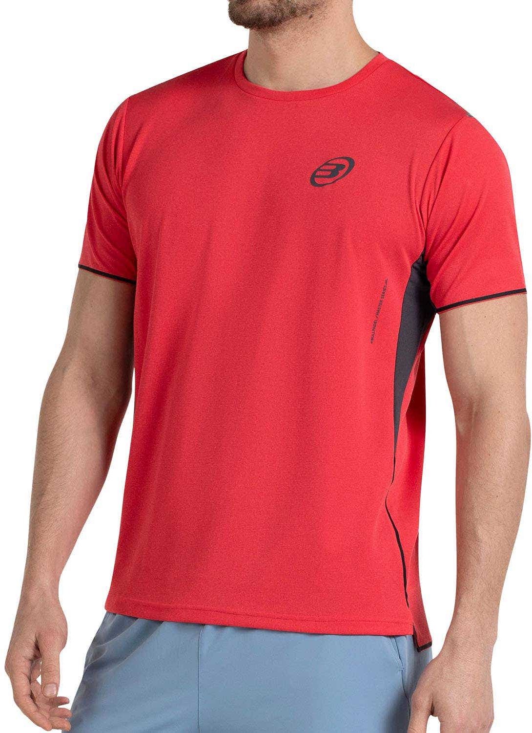 Camiseta Bullpadel Mensa Vermelho Vigor 2026