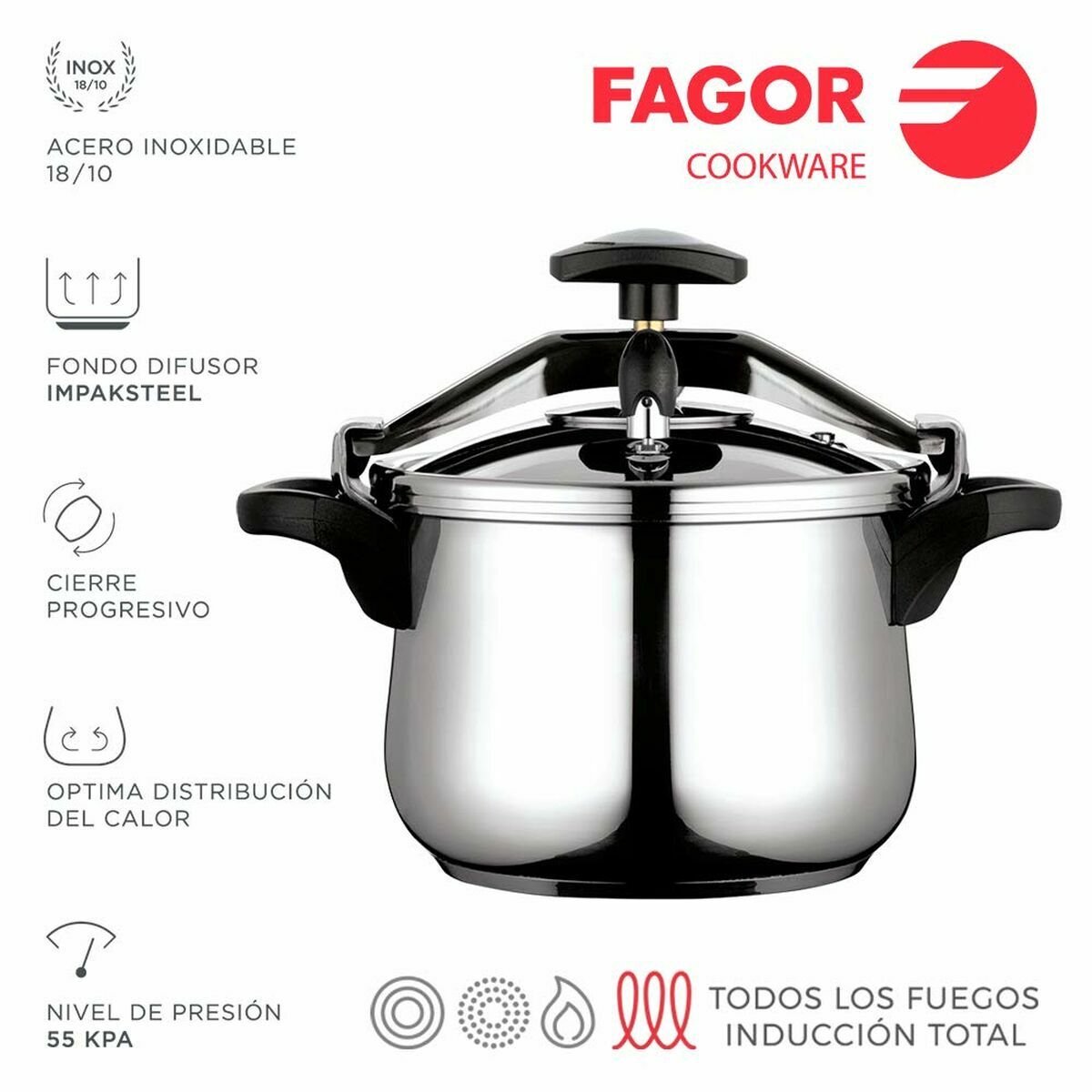FAGOR Clássica Bombe 4 L