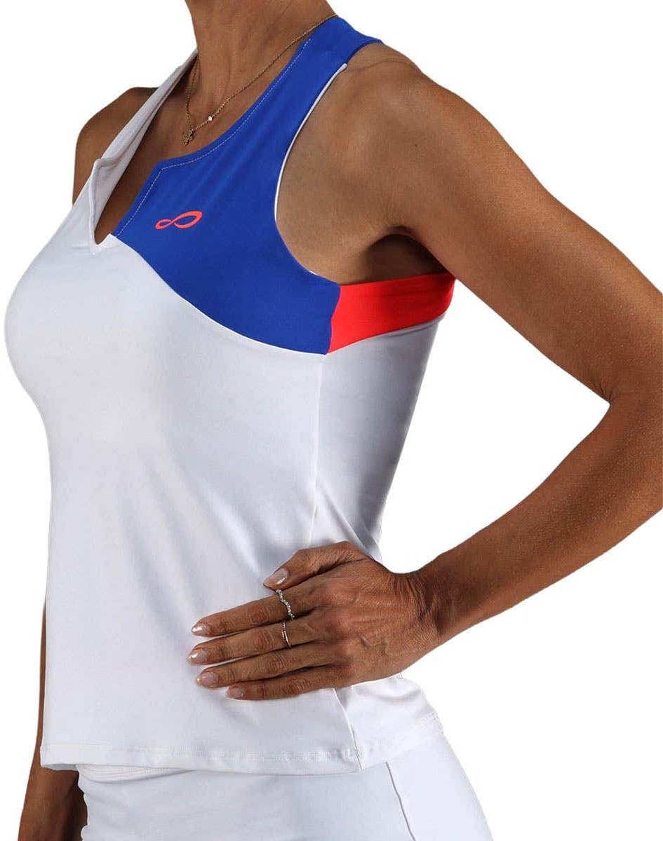 Camiseta Endless Bliss Branco/Royal 2026
