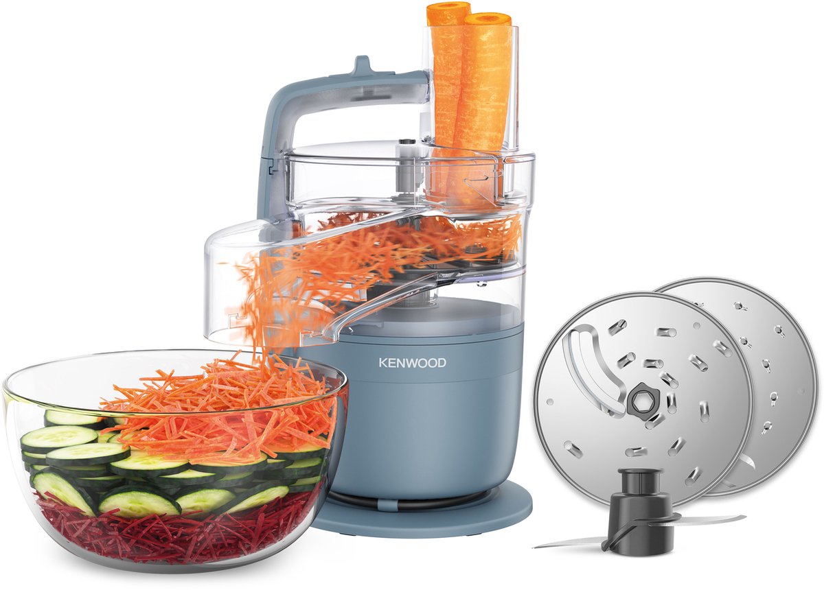 Robot multifonction Kenwood MultiPro GO FDP23.140GY – 900 W, gris