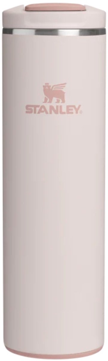 Mug isotherme Stanley Transit Fliptop Rose Quartz – 470 ml, rose