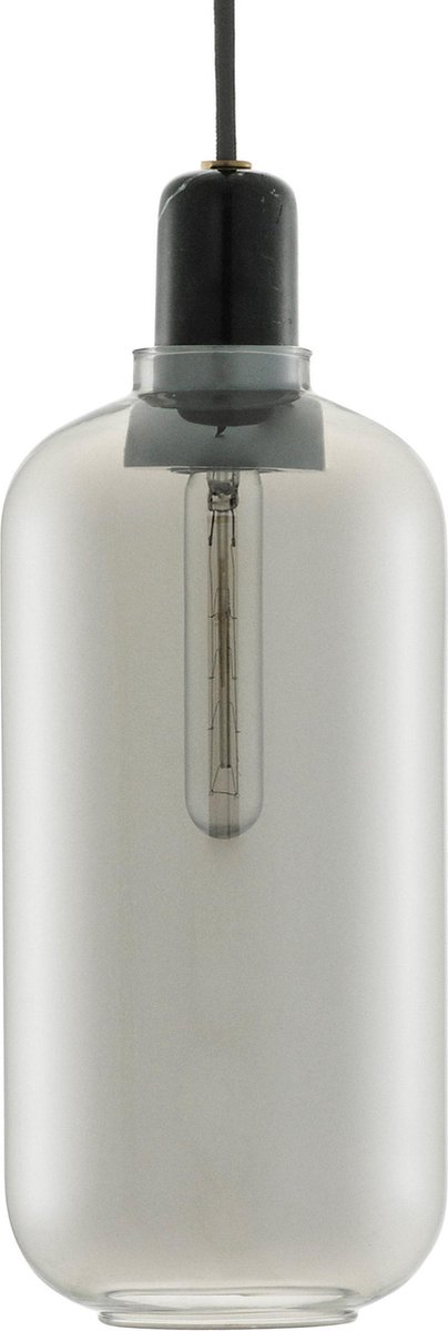 Normann Copenhagen Lampe Amp grande gris-noir
