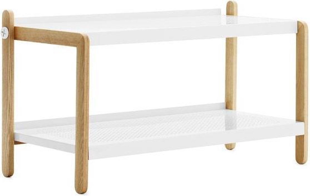 Normann Copenhagen Meuble à chaussures Sko blanc