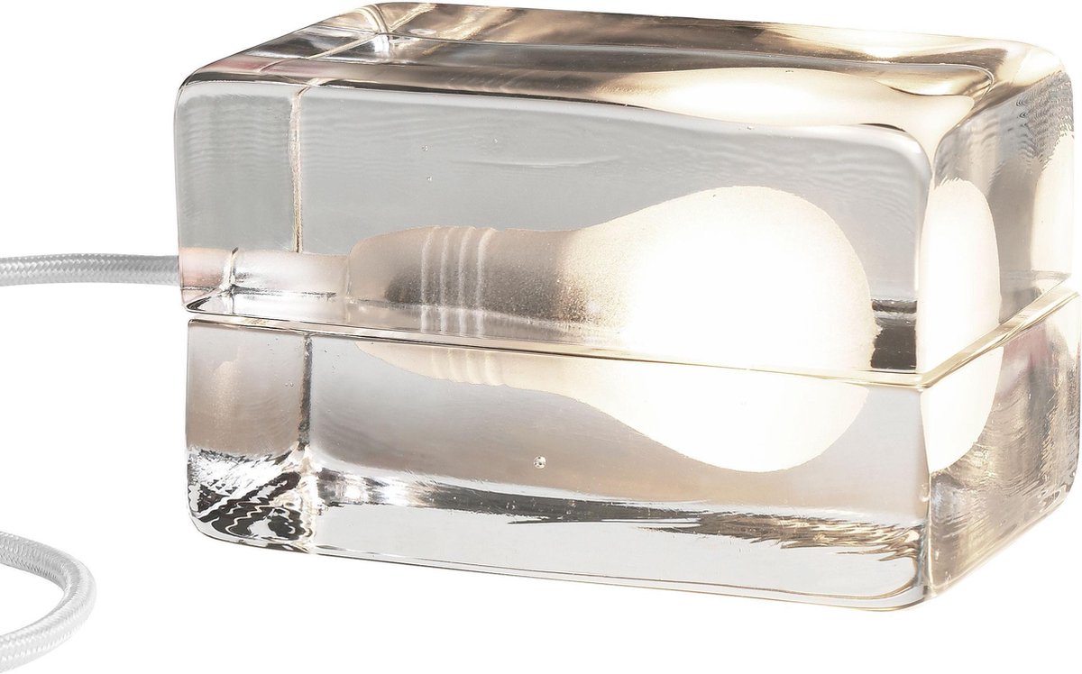 Design House Stockholm Lampe Block câble blanc