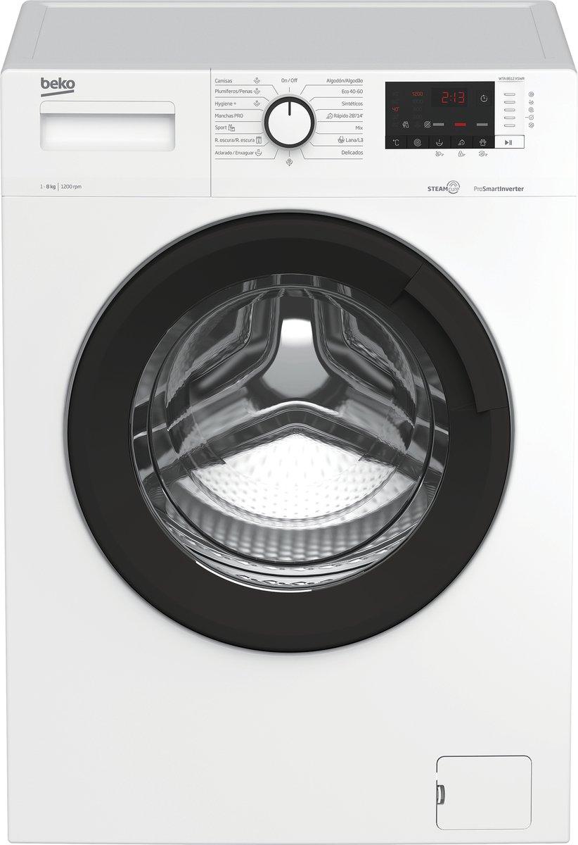 Lave-linge Beko ProSmart SteamCure 8kg WTA 8612 XSWR